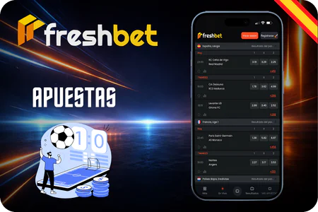 Pantalla de apuestas en vivo de FreshBet Sportsbook
