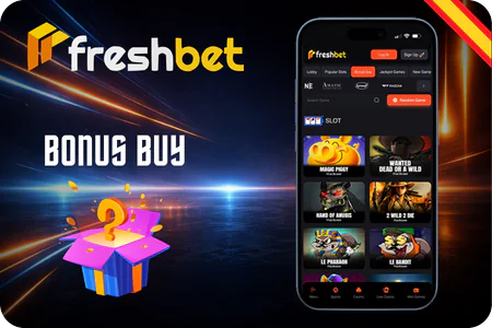 FreshBet Compra de Bonus en móvil