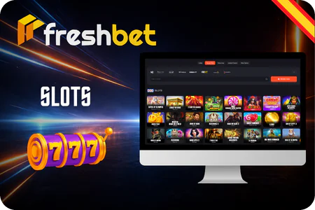 Pantalla de la biblioteca de tragamonedas de FreshBet
