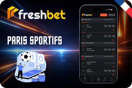 Écran de paris en direct FreshBet Sportsbook